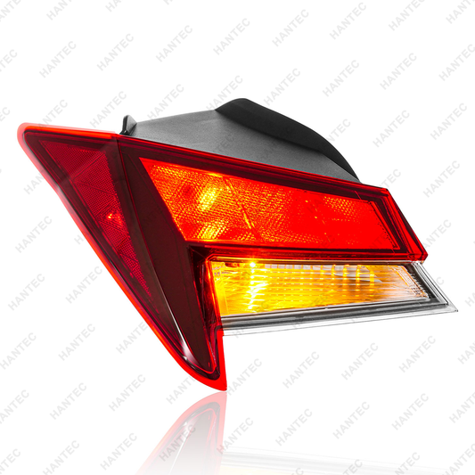 Outer Tail Light Assembly with DRL (Korea Built) Compatible with 2021-2025 Hyundai Elantra SE/SEL, Driver Side