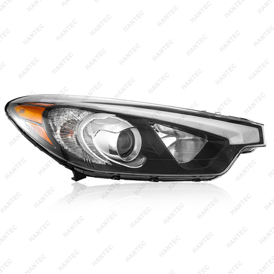 Headlight Assembly Compatible with 2014 2015 2016 Kia Forte Forte5 LX EX, Passenger Side