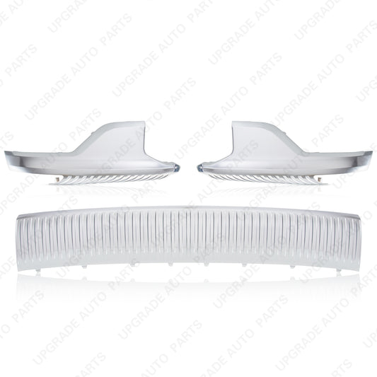 Chrome Skid Plate Set Compatible with 2023-2025 Hyundai Palisade