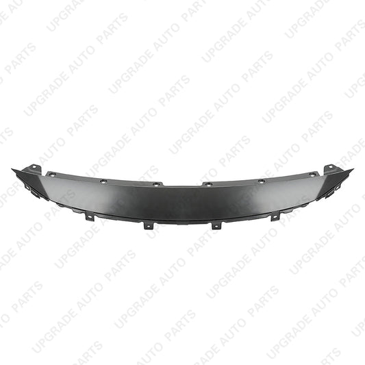 Black Grille Trim Molding Cover Front Center Compatible with 2018-2020 Honda Accord