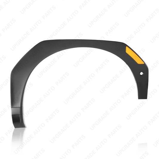 Front Wheel Arch Trim Gloss Black W/Sensor Hole Compatible with 2024 2025 Hyundai Santa Fe, Passenger Side