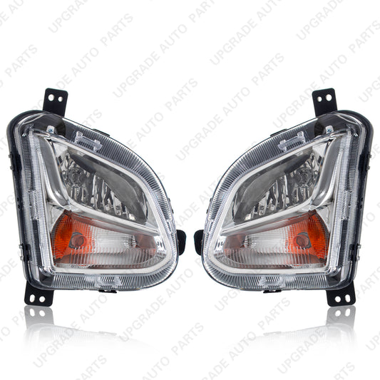 Fog Lights Compatible with 2018-2021 Chevrolet Equinox LT/Premier, Driver & Passenger Side