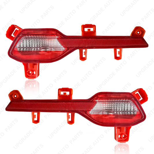 Halogen Rear Bumper Reflector Compatible with 2020-2023 Hyundai Sonata SE/Hybrid/Ultimate, Driver & Passenger Side