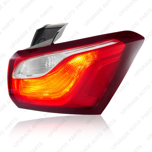 Halogen Outer Tail Light Assembly Compatible with 2018-2021 Chevrolet Equinox, Passenger Side