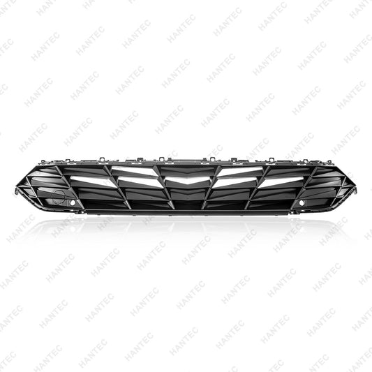 Front Grille Upper Grill Radiator Compatible with 2024 2025 Hyundai Elantra SE/SEL/Hybrid, With Sensor Hole Without Camera Hole