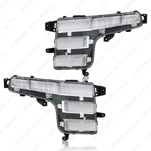 UPGRADE Auto Parts LED Running Light Compatible with 2025 2026 Hyundai Santa Cruz, Driver & Passenger Side