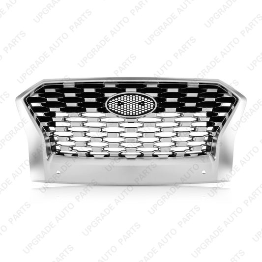 Front Grille With Sensor Hole Compatible with 2020-2022 Hyundai Palisade Without Camera Hole