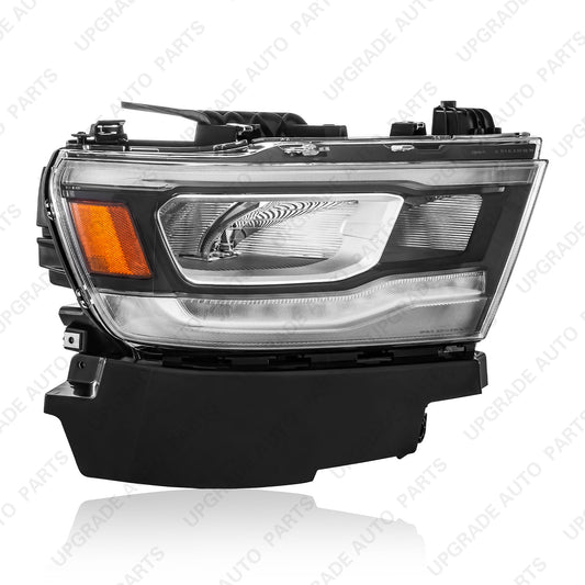 LED Reflector Headlight Assembly Compatible with 2019-2022 Dodge RAM 1500, Passenger Side