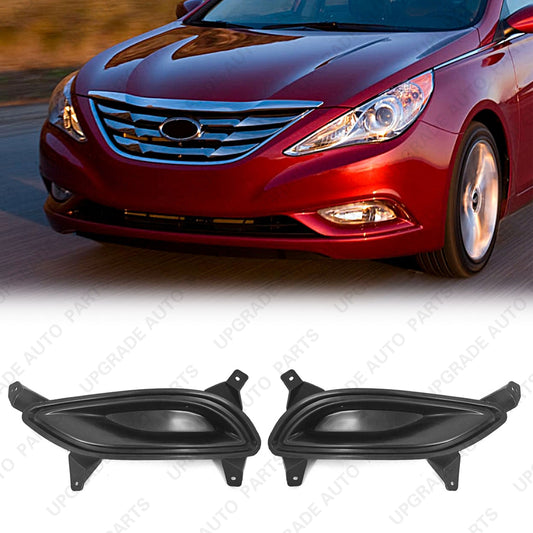 Fog Light Covers Compatible with 2011-2013 Hyundai Sonata, Driver & Passenger Side