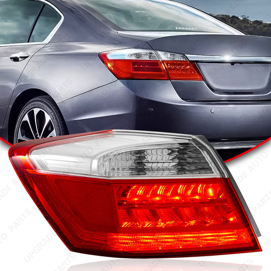 LED Outer Tail Light Compatible with 2013-2015 Honda Accord, Driver Side