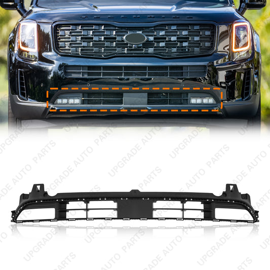 Front Lower Grille With DRL Hole Compatible with 2020-2022 Kia Telluride SX