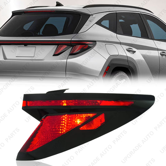 LED Outer Tail Light Compatible with 2022-2024 Hyundai Tucson, Passenger Side