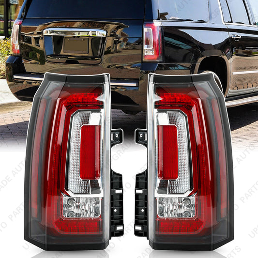 Outer Tail Light Compatible with 2015-2020 GMC Yukon & Yukon XL, Driver & Passenger Side