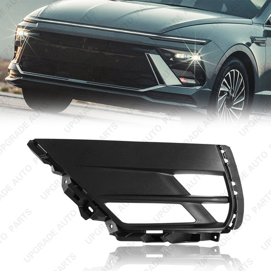 Fog Light Cover Bezel Compatible with 2024 2025 Hyundai Sonata SEL, Driver Side