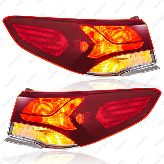 Outer Tail Light Assembly Compatible with 2018 2019 Hyundai Sonata, Driver & Passenger Side