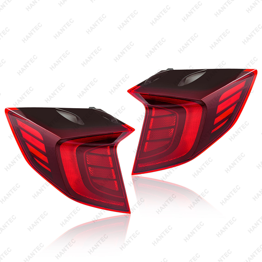 Semi-LED Outer Tail Light Assembly Compatible with 2020-2023 Hyundai Sonata SE/SEL, Driver & Passenger Side