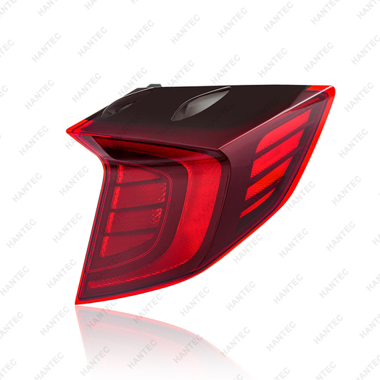Semi-LED Outer Tail Light Assembly Compatible with 2020-2023 Hyundai Sonata SE/SEL, Passenger Side