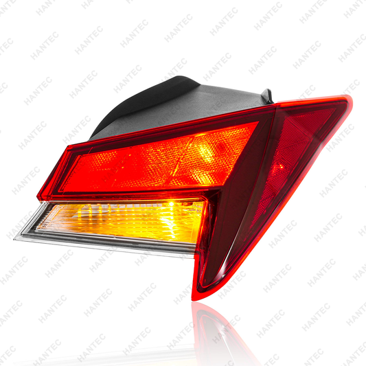 Outer Tail Light Assembly with DRL (Korea Built) Compatible with 2021-2025 Hyundai Elantra SE/SEL, Passenger Side