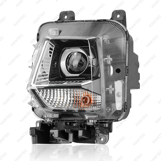 Halogen Headlight Assembly Compatible with 2022-2023 Hyundai Santa Cruz, Driver Side