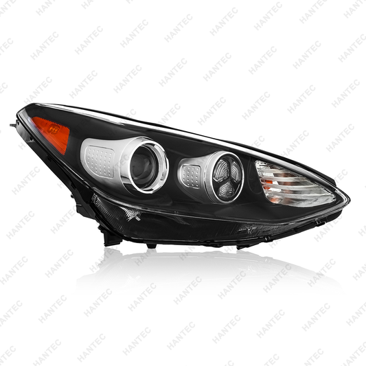 Halogen Headlight Assembly with LED DRL Compatible with 2017-2022 Kia Sportage AWD, Passenger Side