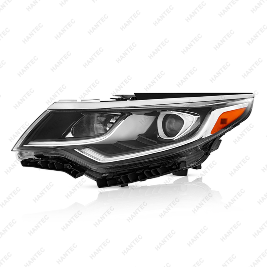 Halogen Headlight Assembly with LED DRL Compatible with 2019 2020 Kia Optima, Driver Side