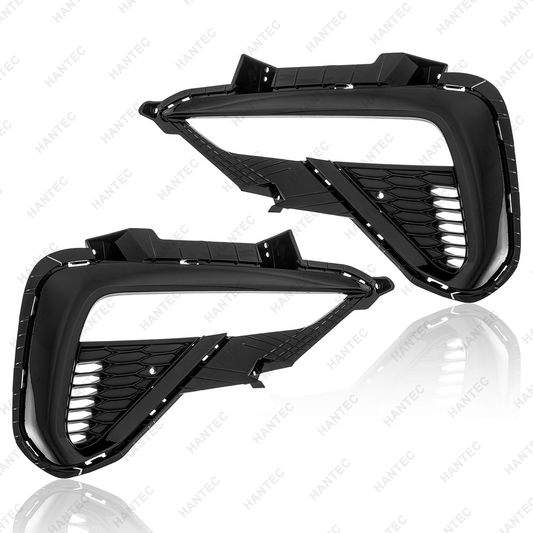 Front Fog Light Trim Bezels Bumper Insert Compatible with 2019 2020 Kia Optima, Driver & Passenger Side
