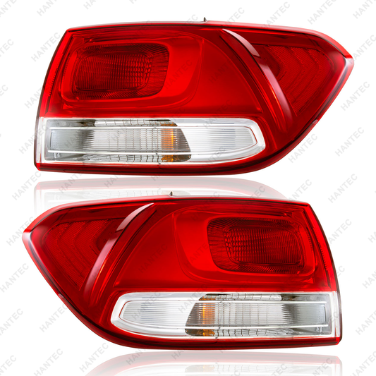 Outer Tail Light Assembly Compatible with 2016-2018 Kia Sorento L LX EX, Driver & Passenger Side