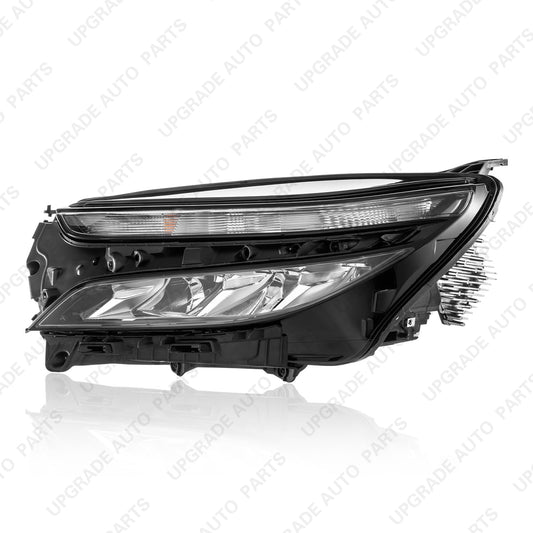 LED Headlight Assembly Compatible with 2022-2024 Chevrolet Equinox LS with Halogen Signal, Driver Side