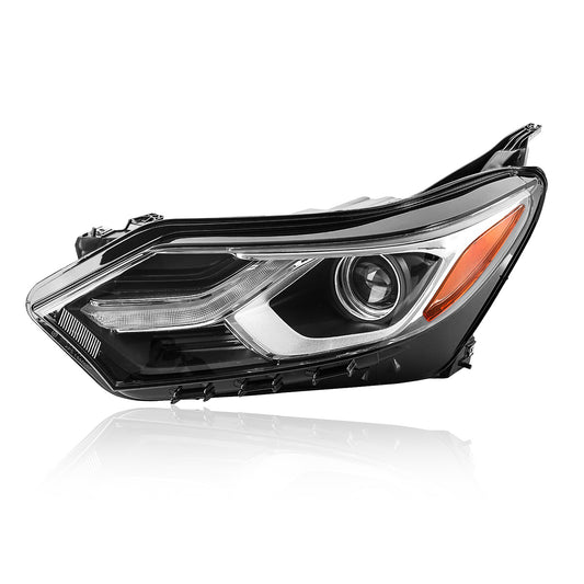 Halogen Headlight with Drl Compatible with 2018-2021 Chevrolet Equinox, Driver Side