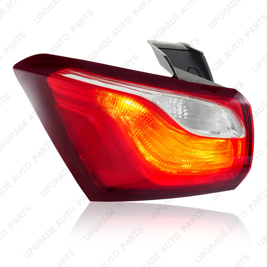 Halogen Outer Tail Light Assembly Compatible with 2018-2021 Chevrolet Equinox, Driver Side