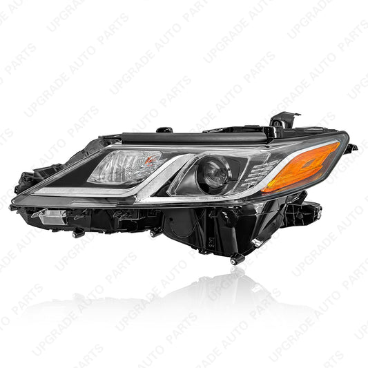 LED Headlight Assembly Compatible with 2019 2020 Toyota Camry LE/L/SE, Driver Side