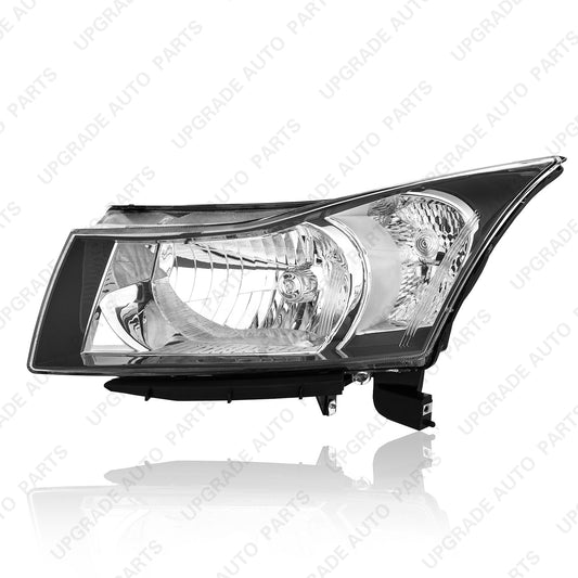 Halogen Headlight Assembly Compatible with 2011-2015 Chevrolet Cruze, Driver Side