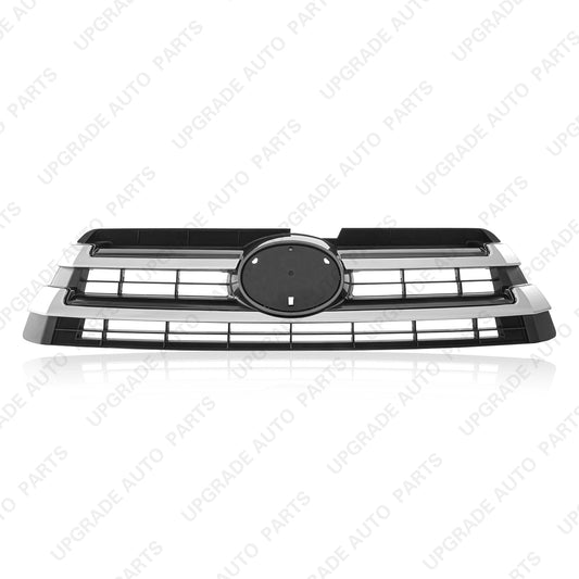 Upper Chrome Grille Compatible with 2017-2019 Toyota Highlander