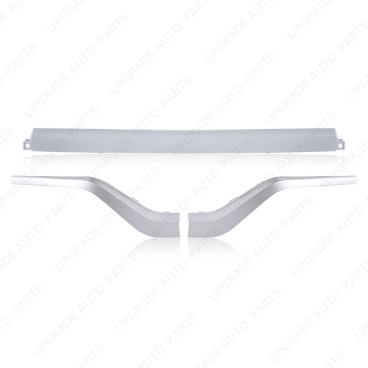 3PCS Grille Trim Molding Set Compatible with 2021-2023 Hyundai Santa Fe