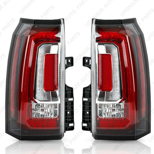Outer Tail Light Compatible with 2015-2020 GMC Yukon & Yukon XL, Driver & Passenger Side