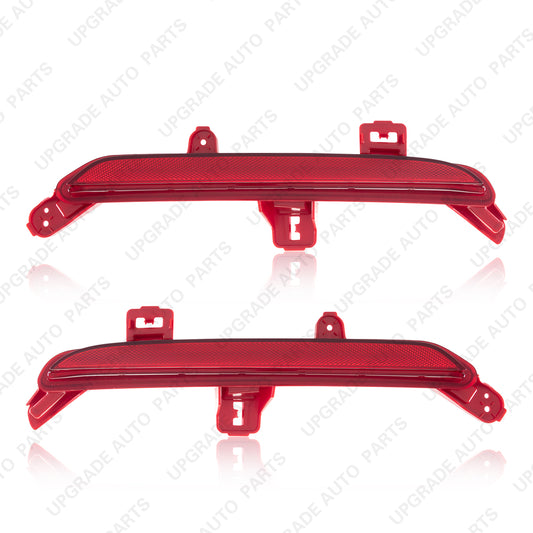 Rear Bumper Light Reflector Compatible with 2024 2025 Hyundai Sonata, Driver & Passenger Side