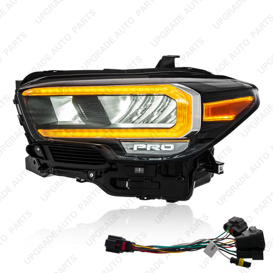 LED Headlight Compatible with 2020-2023 Toyota Tacoma, Driver Side