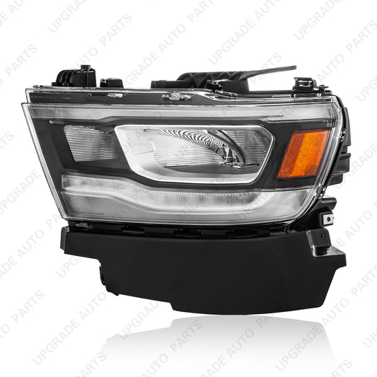 LED Reflector Headlight Assembly Compatible with 2019-2022 Dodge RAM 1500, Driver Side