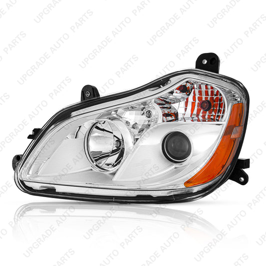 Halogen Headlight Compatible with 2013-2021 Kenworth T680, Driver Side