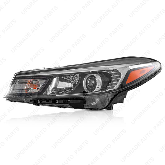 Halogen Headlight Assembly with LED DRL Compatible with 2017 2018 Forte/Forte 5, Driver Side