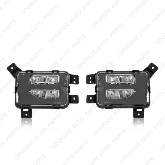 Daytime Running Light DRL Fog Lamp Compatible with 2023 2024 Kia Telluride, Driver & Passenger Side
