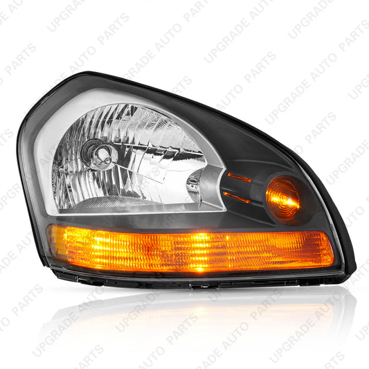 Halogen Headlight Assembly Compatible with 2005-2009 Hyundai Tucson, Passenger Side