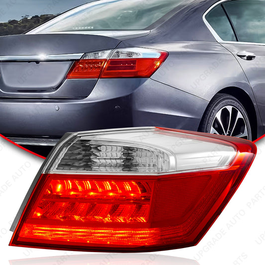 LED Outer Tail Light Compatible with 2013-2015 Honda Accord, Passenger Side