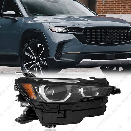 LED Headlight Without DRL Compatible with 2023 2024 Mazda CX-50, Passenger Side
