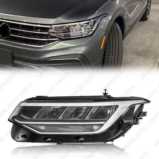 LED Headlight Compatible with 2022-2024 Volkswagen Tiguan S/SE, Driver Side