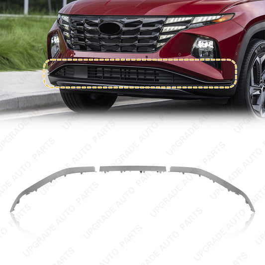 Front Bumper Lower Molding 3PCS For 2022-2024 Hyundai Tucson