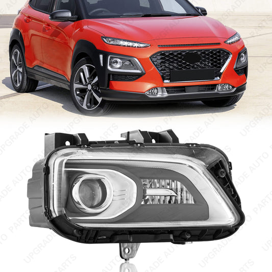 Halogen Headlight 92102-J9100 Compatible with 2018-2021 Hyundai Kona, Passenger Side