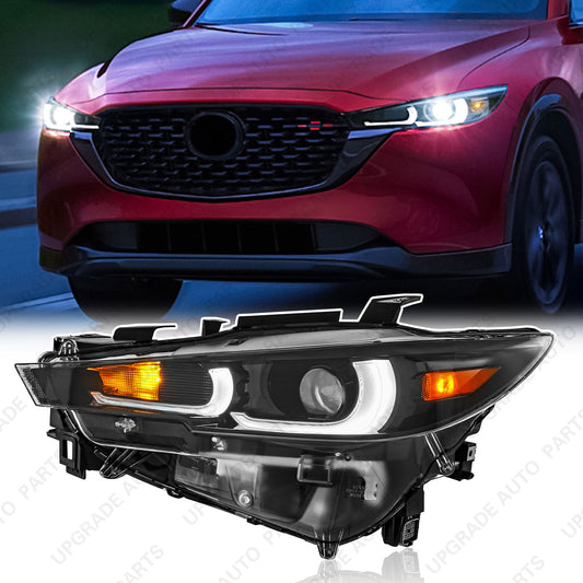 LED Headlight With DRL With AFS Compatible with 2022-2024 Mazda CX-5, Driver Side