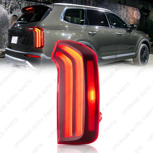 LED Outer Rear Tail Light Compatible with 2020-2022 Kia Telluride EX/SX, Passenger Side