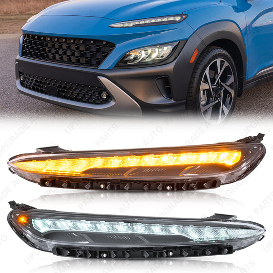 LED DRL Daytime Running Light Compatible with 2022 2023 Hyundai Kona Limited/N Line/Base, Driver Side（副本）